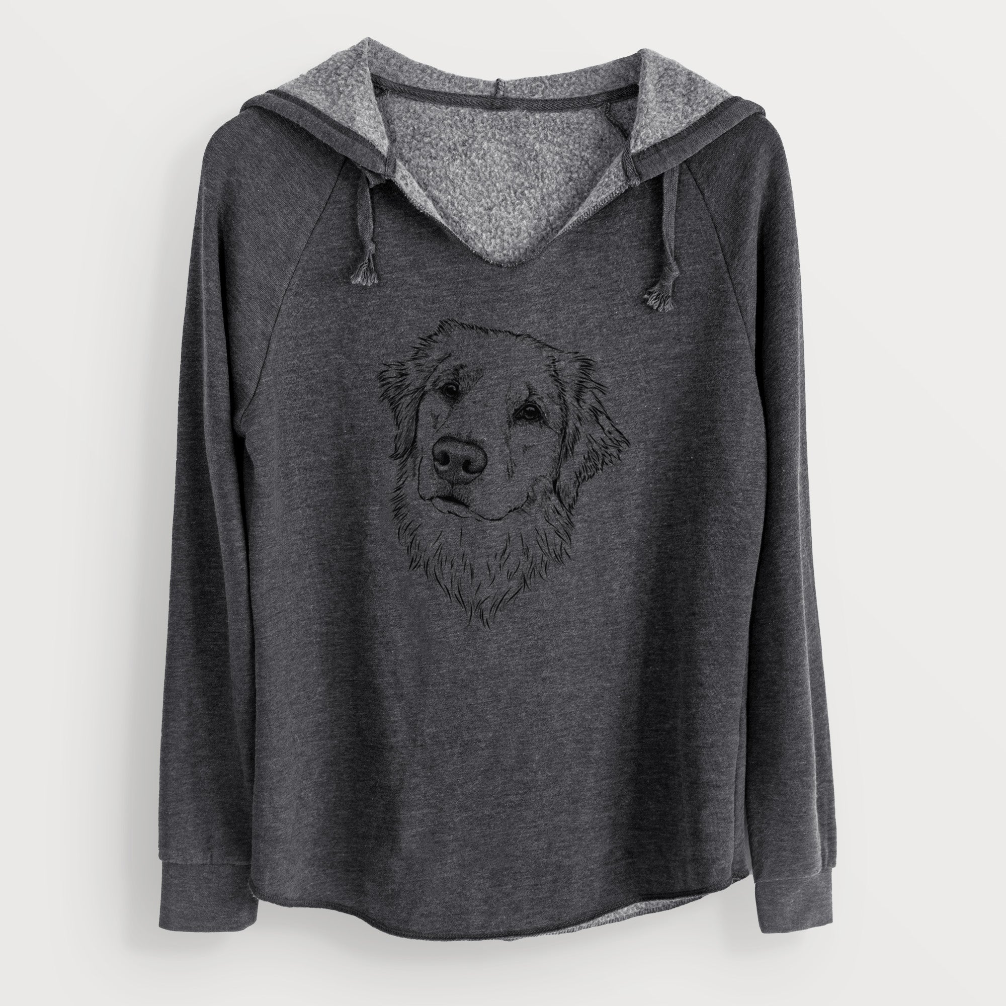 Bare Fiona the Golden Retriever - Cali Wave Hooded Sweatshirt