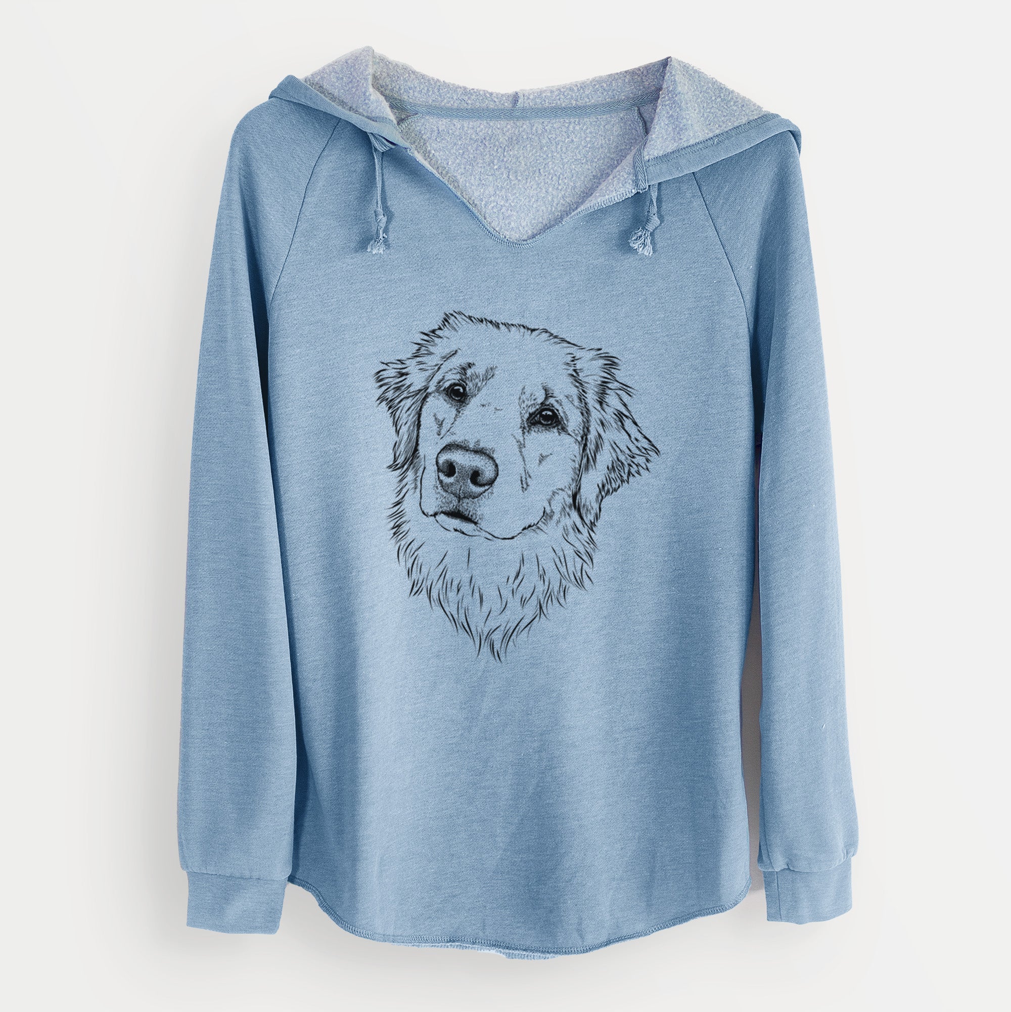 Bare Fiona the Golden Retriever - Cali Wave Hooded Sweatshirt