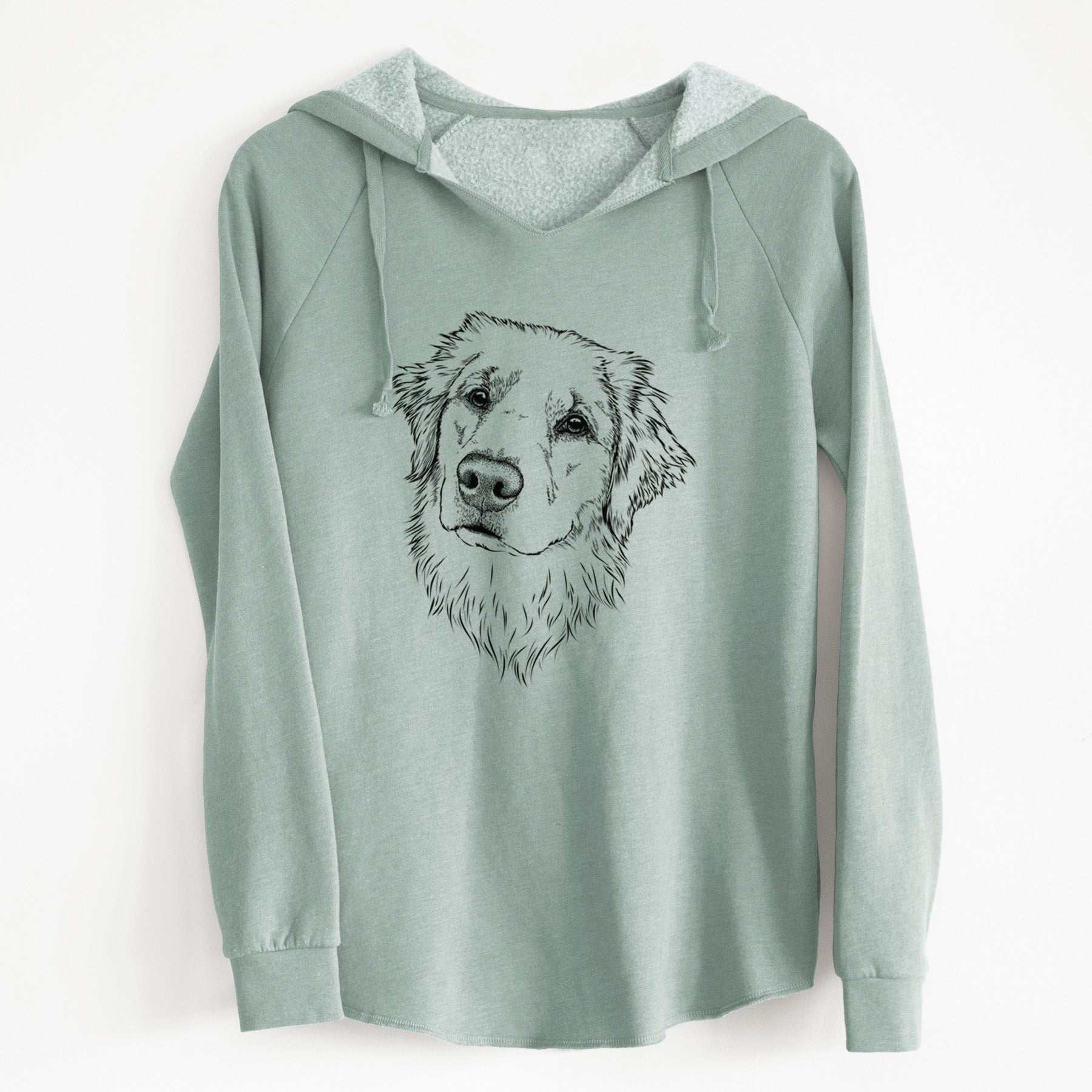 Bare Fiona the Golden Retriever - Cali Wave Hooded Sweatshirt