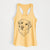 Fiona the Golden Retriever - Women's Racerback Tanktop