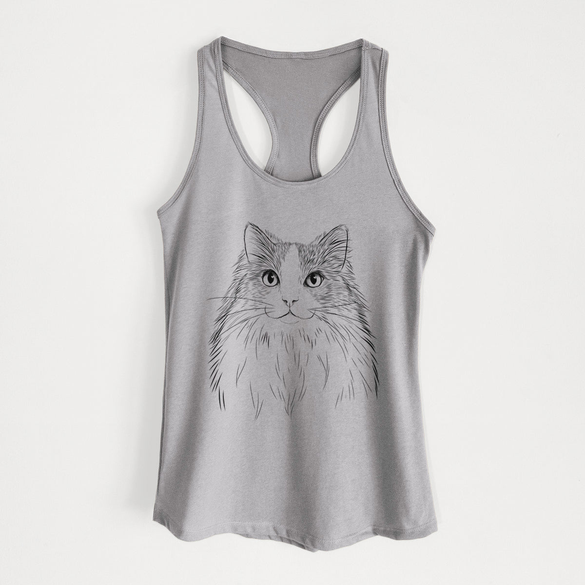 Fiona the Ragdoll Cat - Women&#39;s Racerback Tanktop