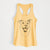 Fira the Saint Bernard Husky Mix - Women's Racerback Tanktop