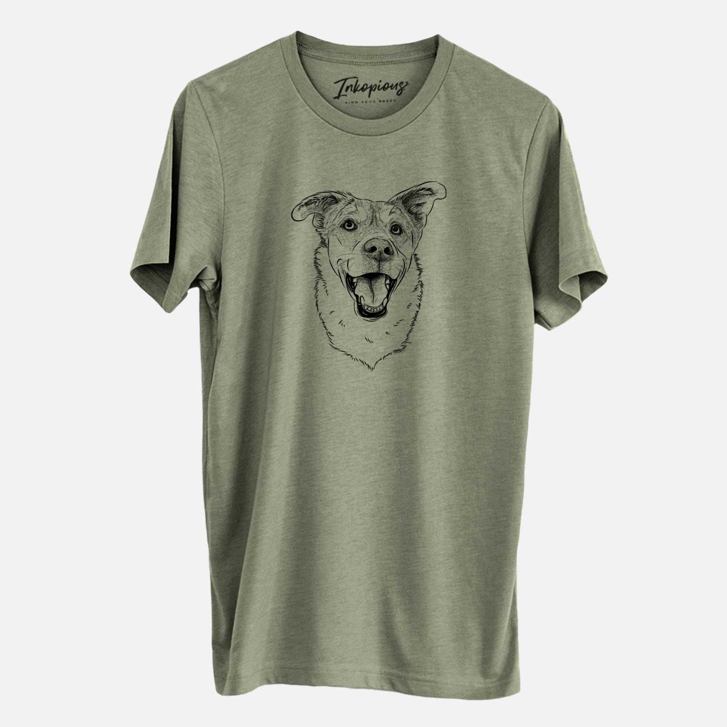 Bare Fira the Saint Bernard Husky Mix - Unisex Crewneck