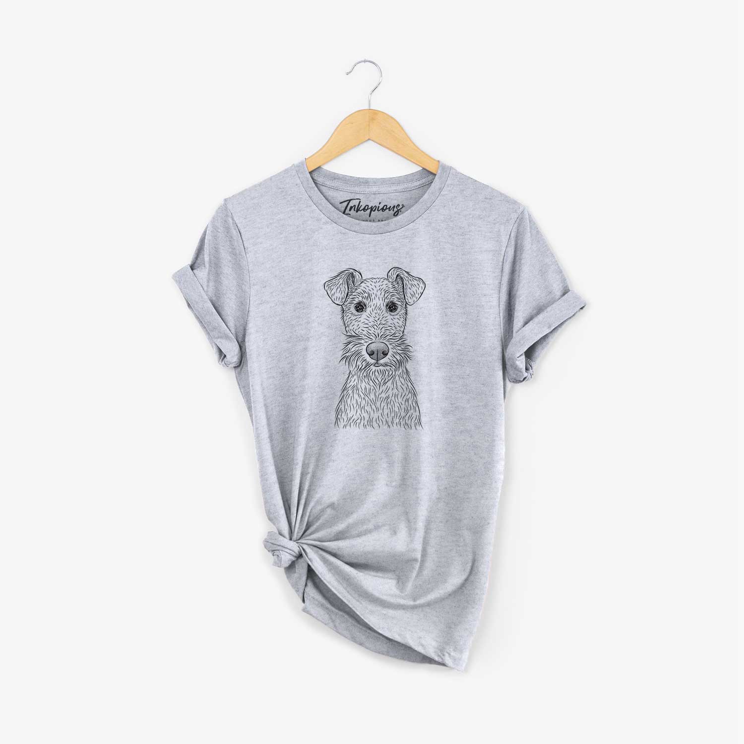 Bare Fitz the Wire Fox Terrier - Unisex Crewneck