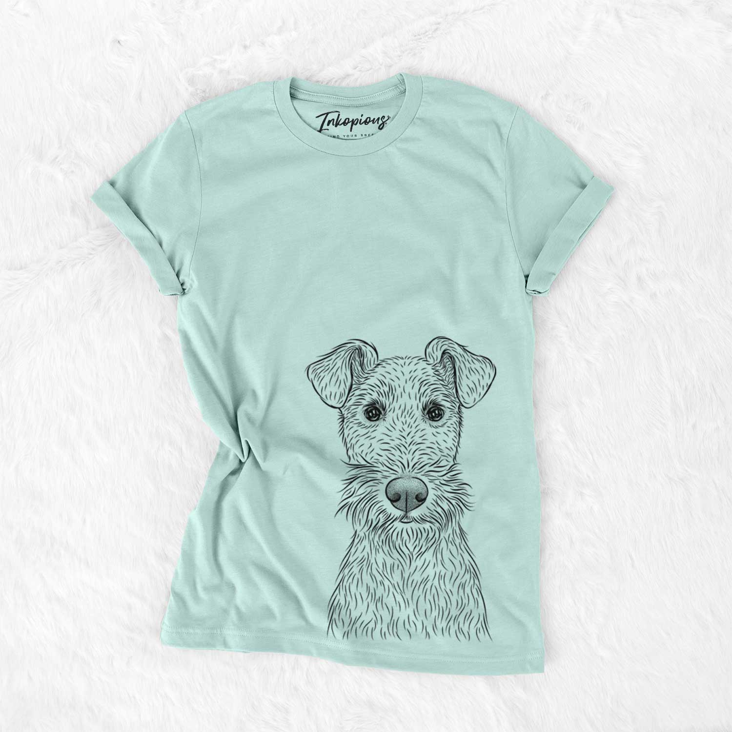 Bare Fitz the Wire Fox Terrier - Unisex Crewneck