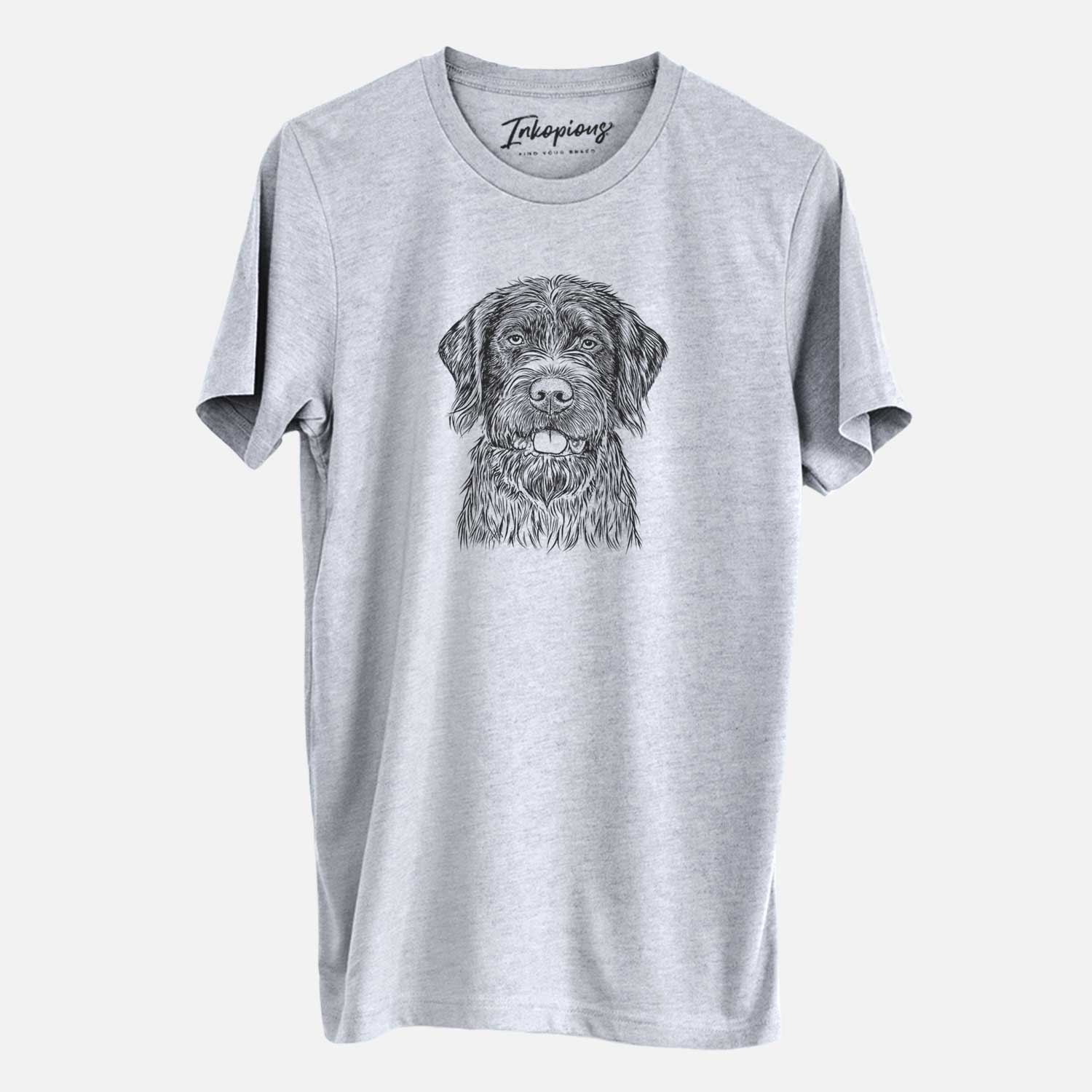 Bare Fletcher the Wirehaired Pointing Griffon - Unisex Crewneck