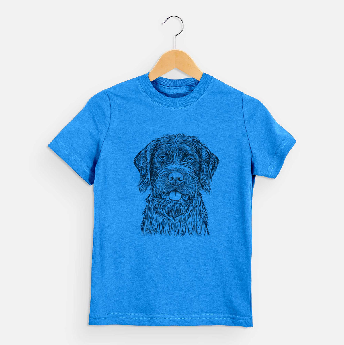 Bare Fletcher the Wirehaired Pointing Griffon - Kids/Youth/Toddler Shirt