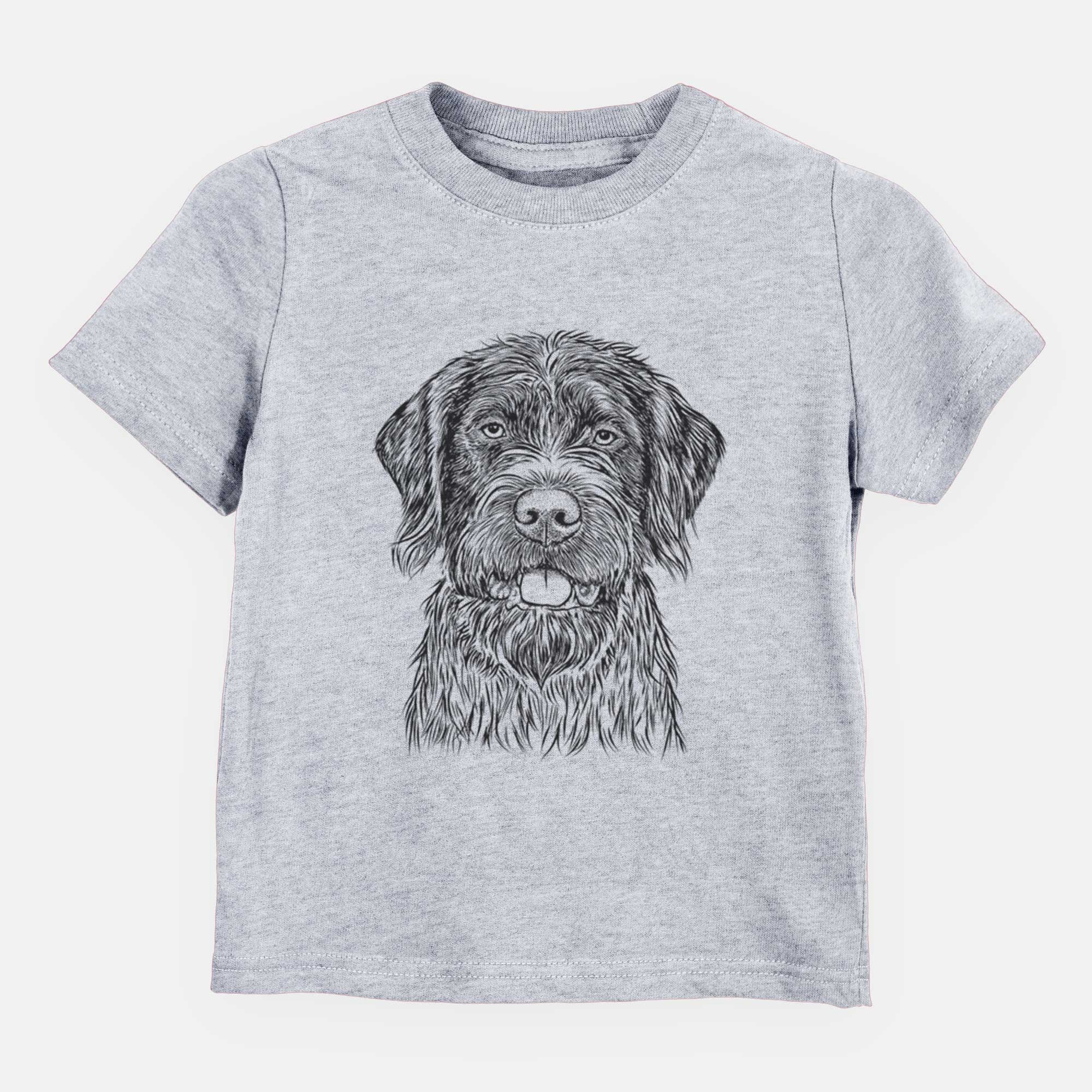 Bare Fletcher the Wirehaired Pointing Griffon - Kids/Youth/Toddler Shirt