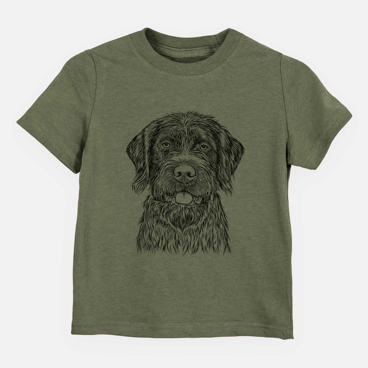 Bare Fletcher the Wirehaired Pointing Griffon - Kids/Youth/Toddler Shirt