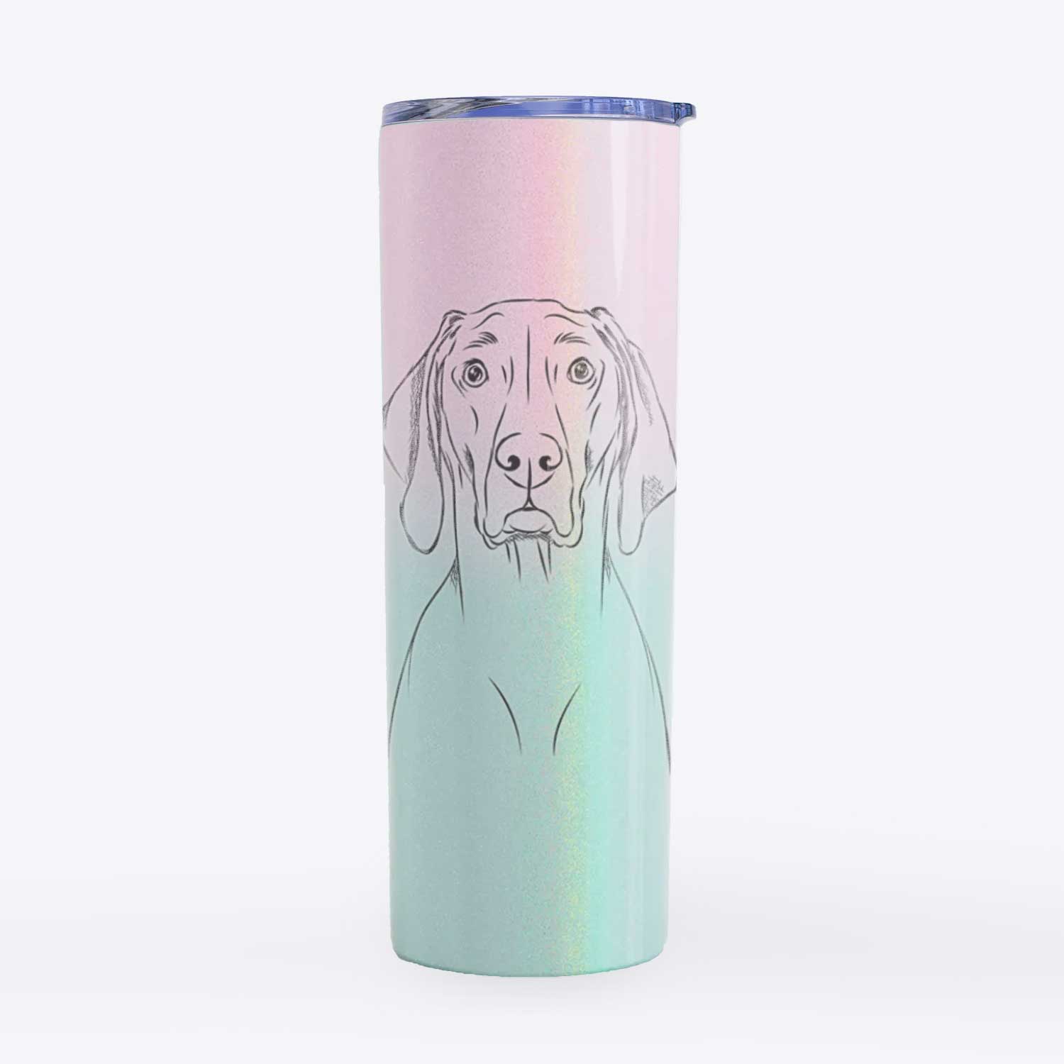 Flint the Weimaraner - 20oz Skinny Tumbler