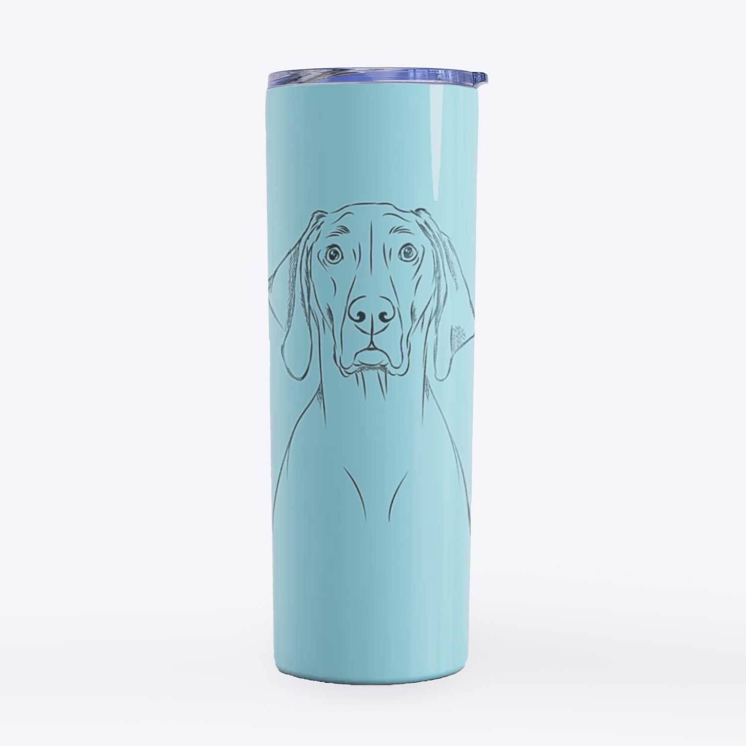 Flint the Weimaraner - 20oz Skinny Tumbler