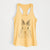 Flower the Rex Rabbit - Women's Racerback Tanktop