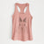 Flower the Rex Rabbit - Women's Racerback Tanktop