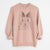 Bare Flower the Rex Rabbit - Unisex Pigment Dyed Crew Sweatshirt