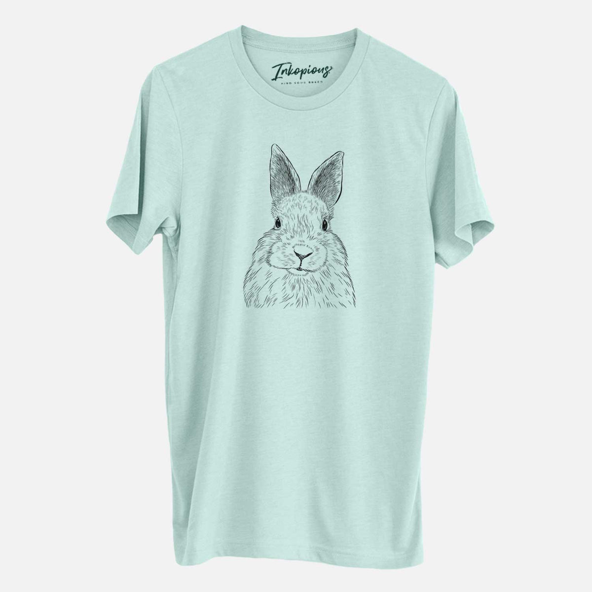Bare Flower the Rex Rabbit - Unisex Crewneck