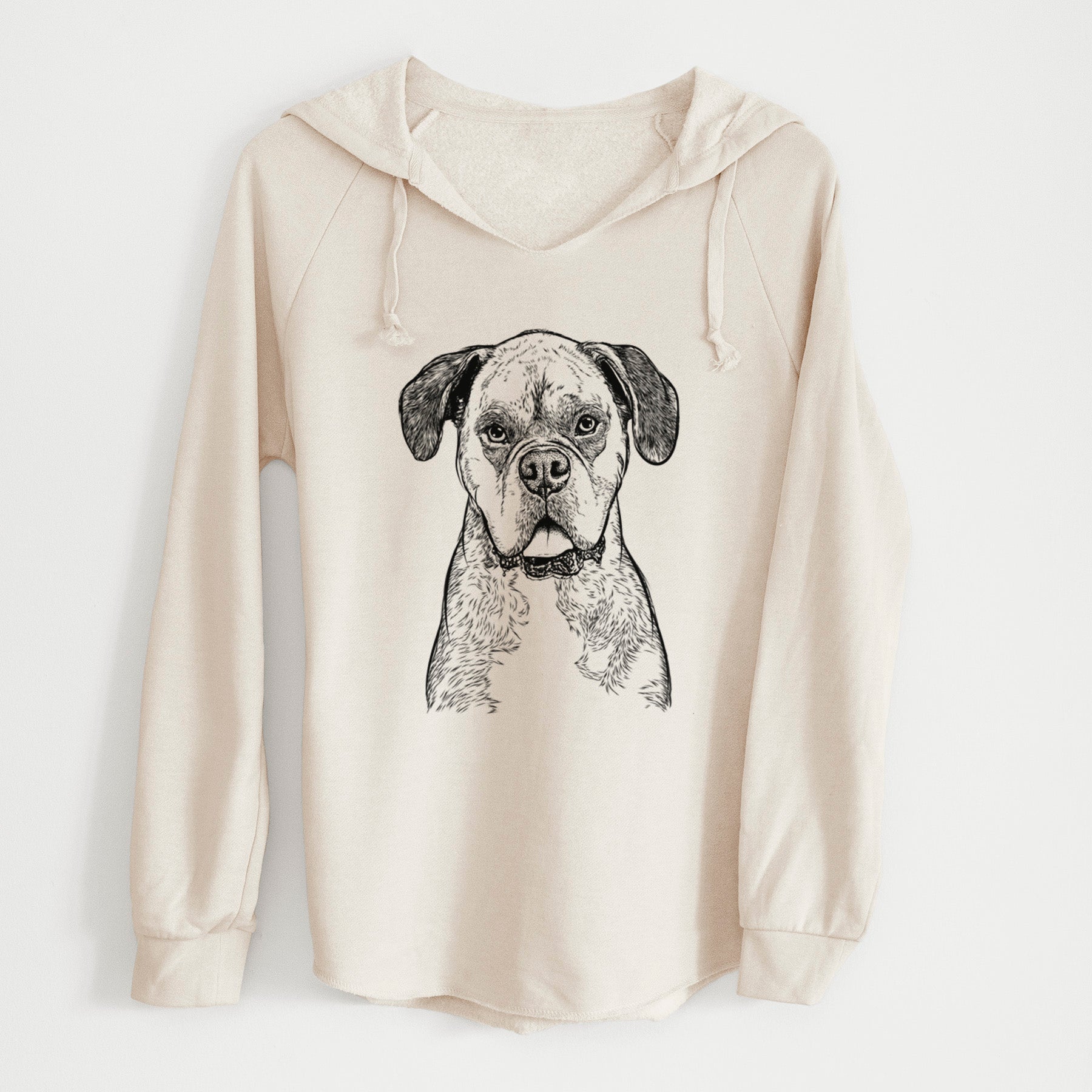 Bare Floydie Bear the Boxer - Cali Wave Hooded Sweatshirt