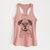 Floydie Bear the Boxer - Women's Racerback Tanktop