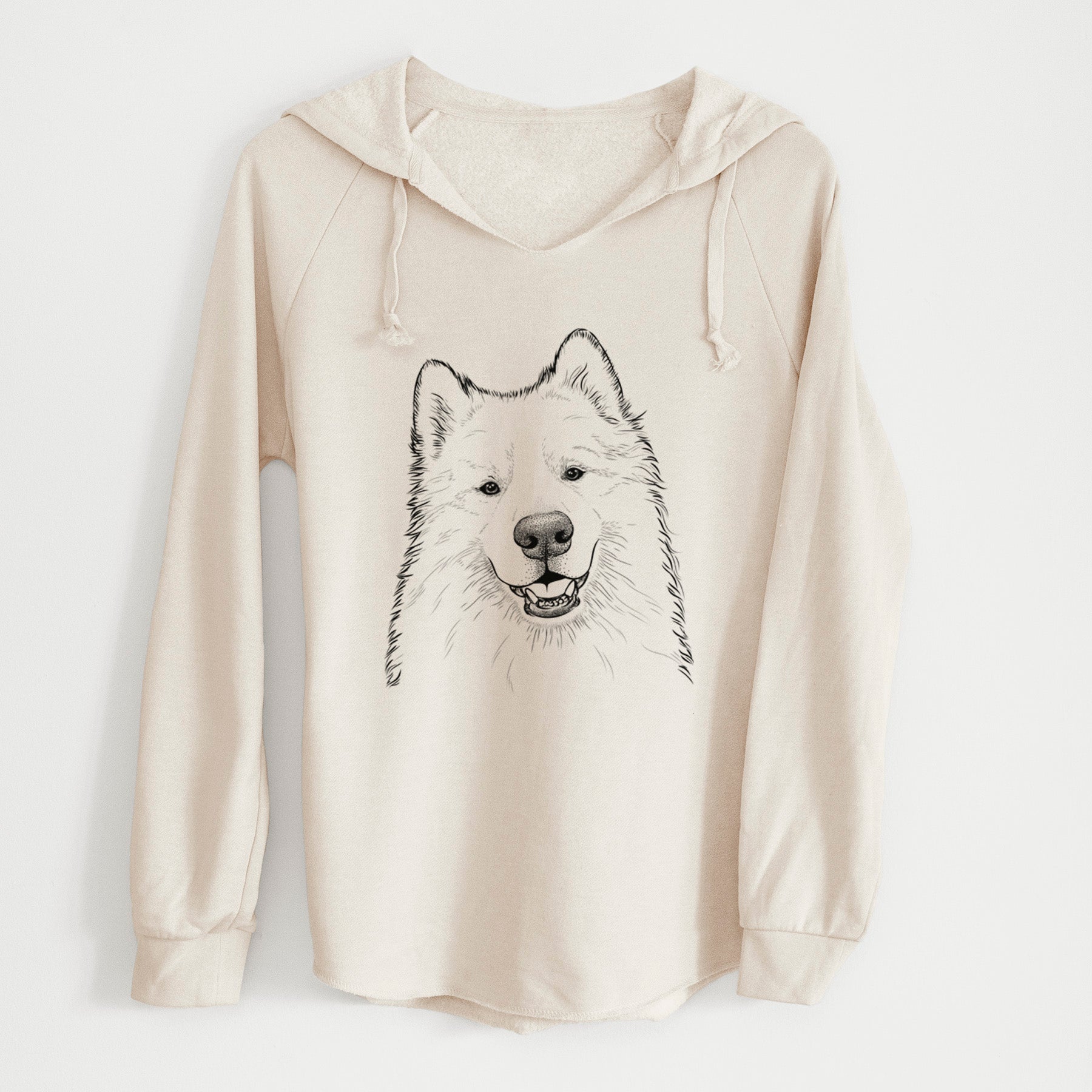 Bare Foster the Samoyed - Cali Wave Hooded Sweatshirt