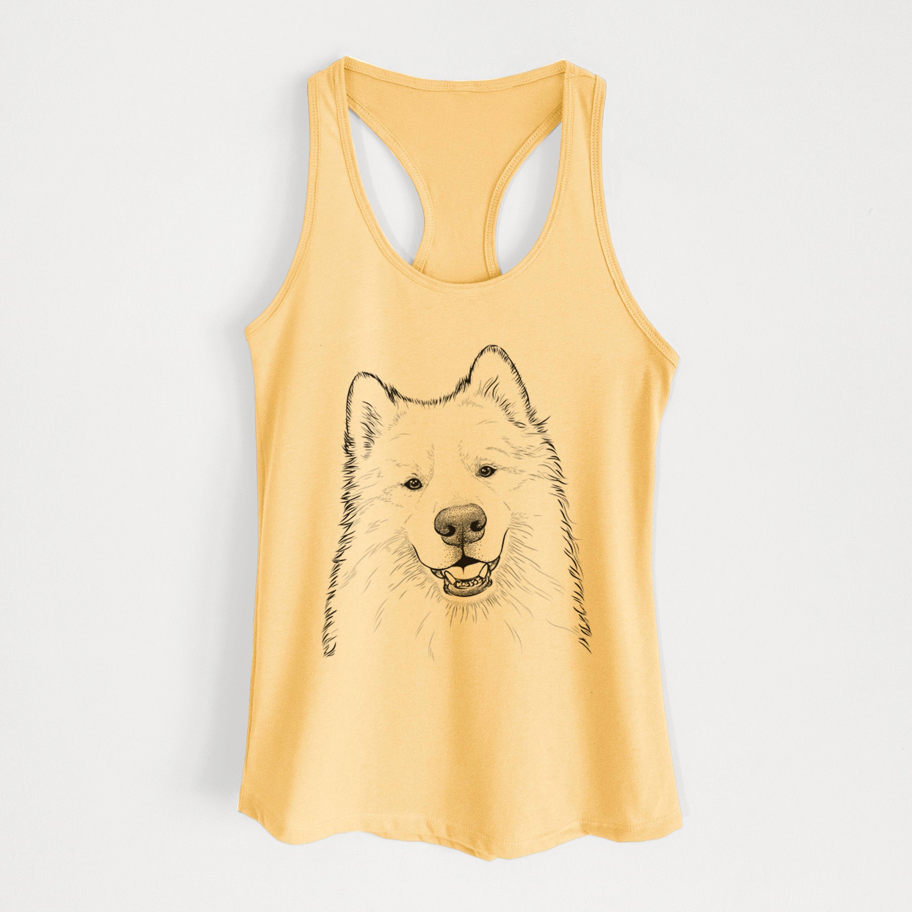 Foster the Samoyed - Women's Racerback Tanktop