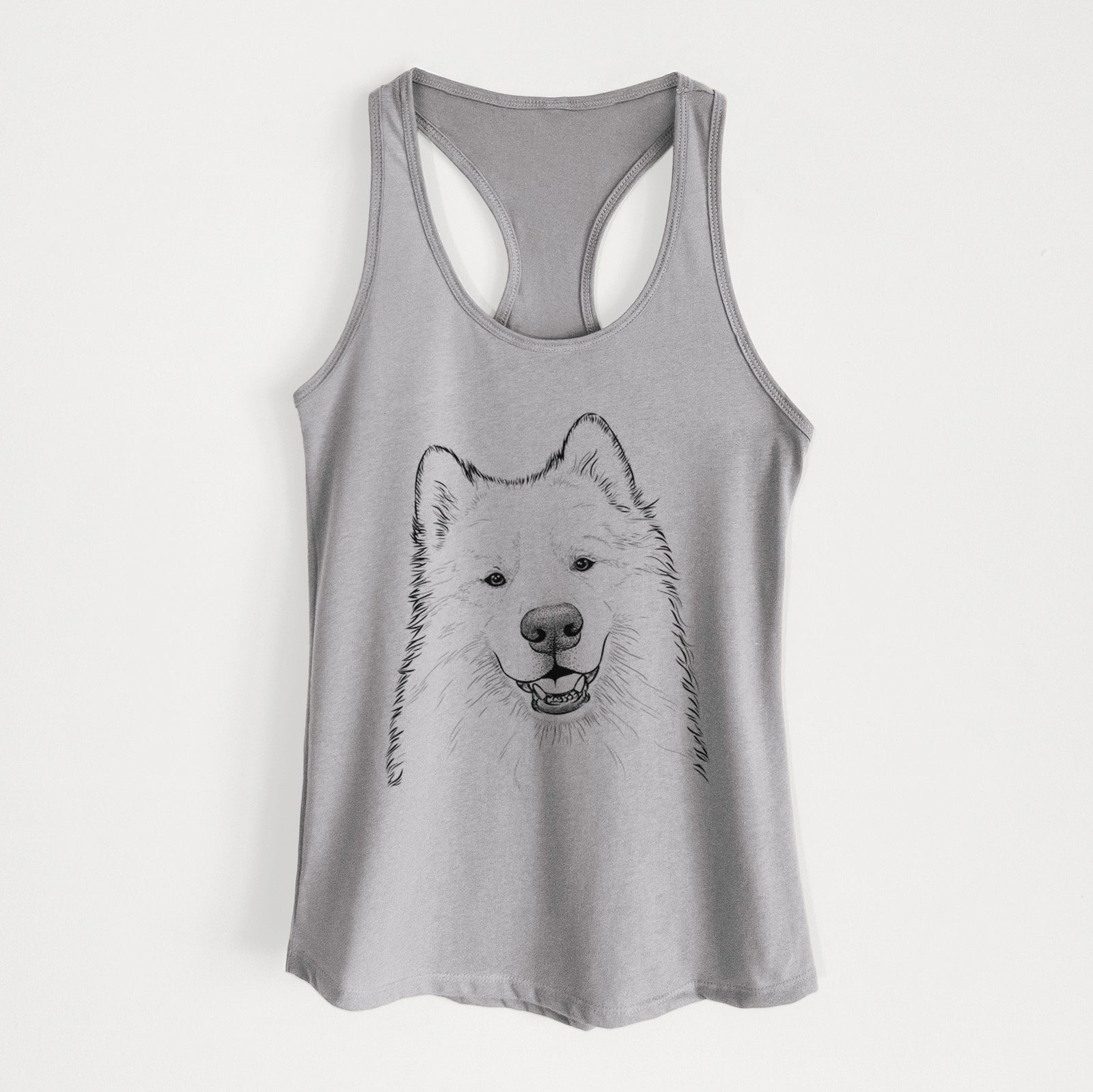 Foster the Samoyed - Women's Racerback Tanktop