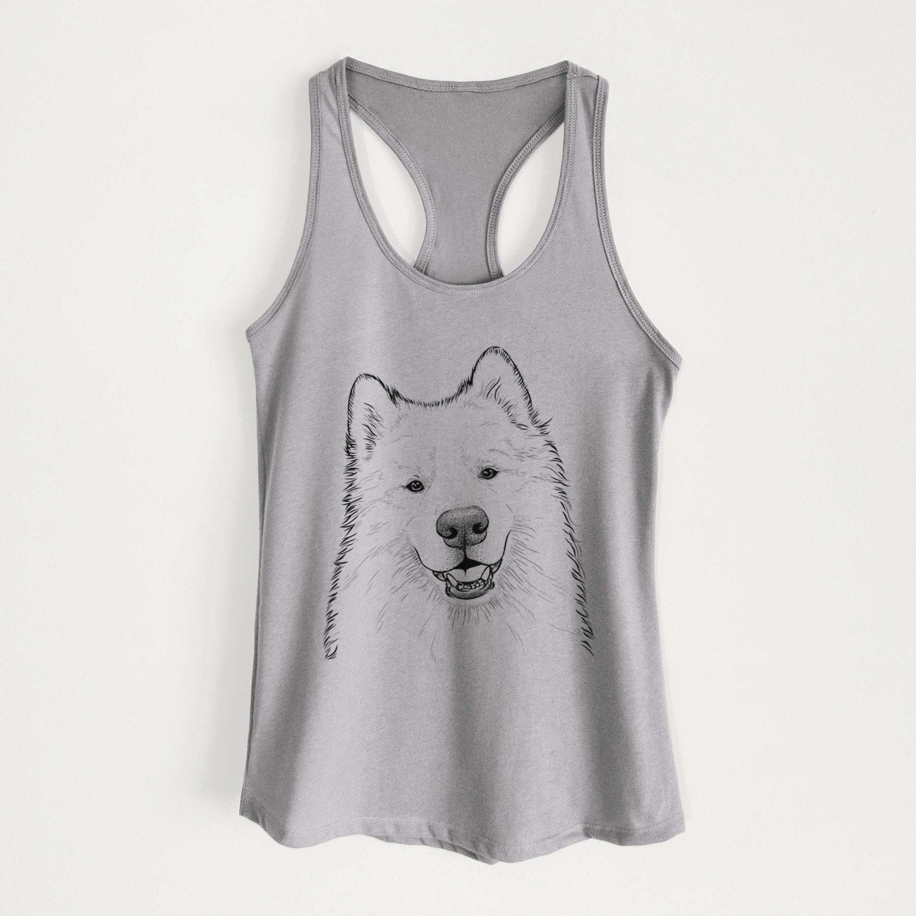 Foster the Samoyed - Women's Racerback Tanktop