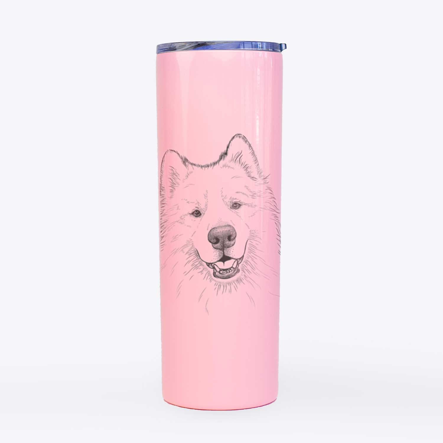 Foster the Samoyed - 20oz Skinny Tumbler