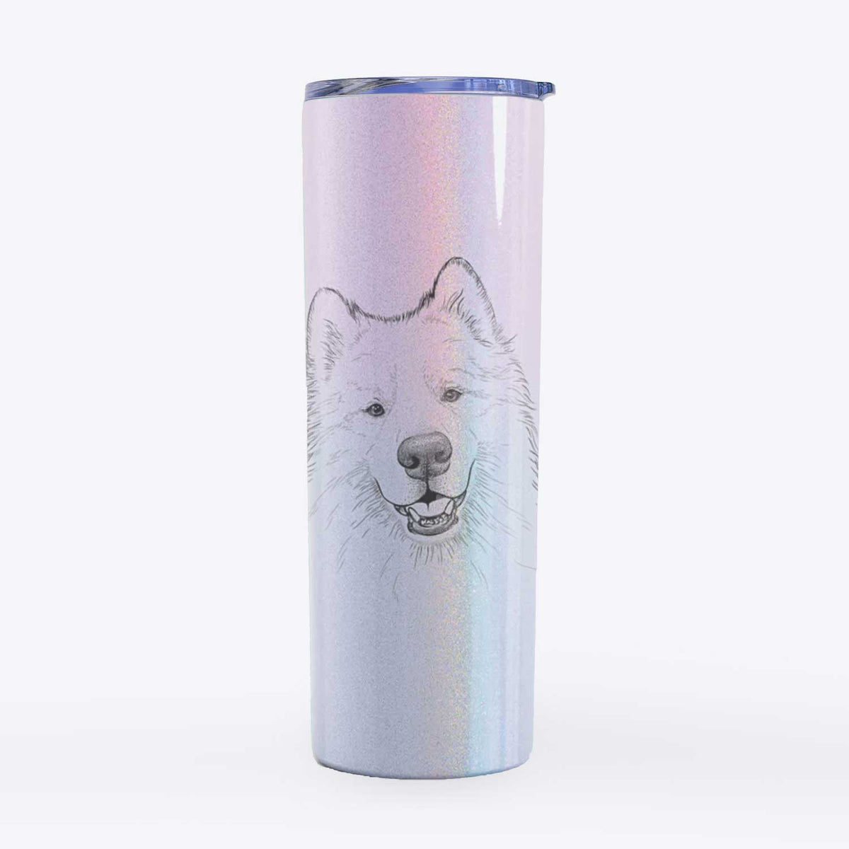 Foster the Samoyed - 20oz Skinny Tumbler