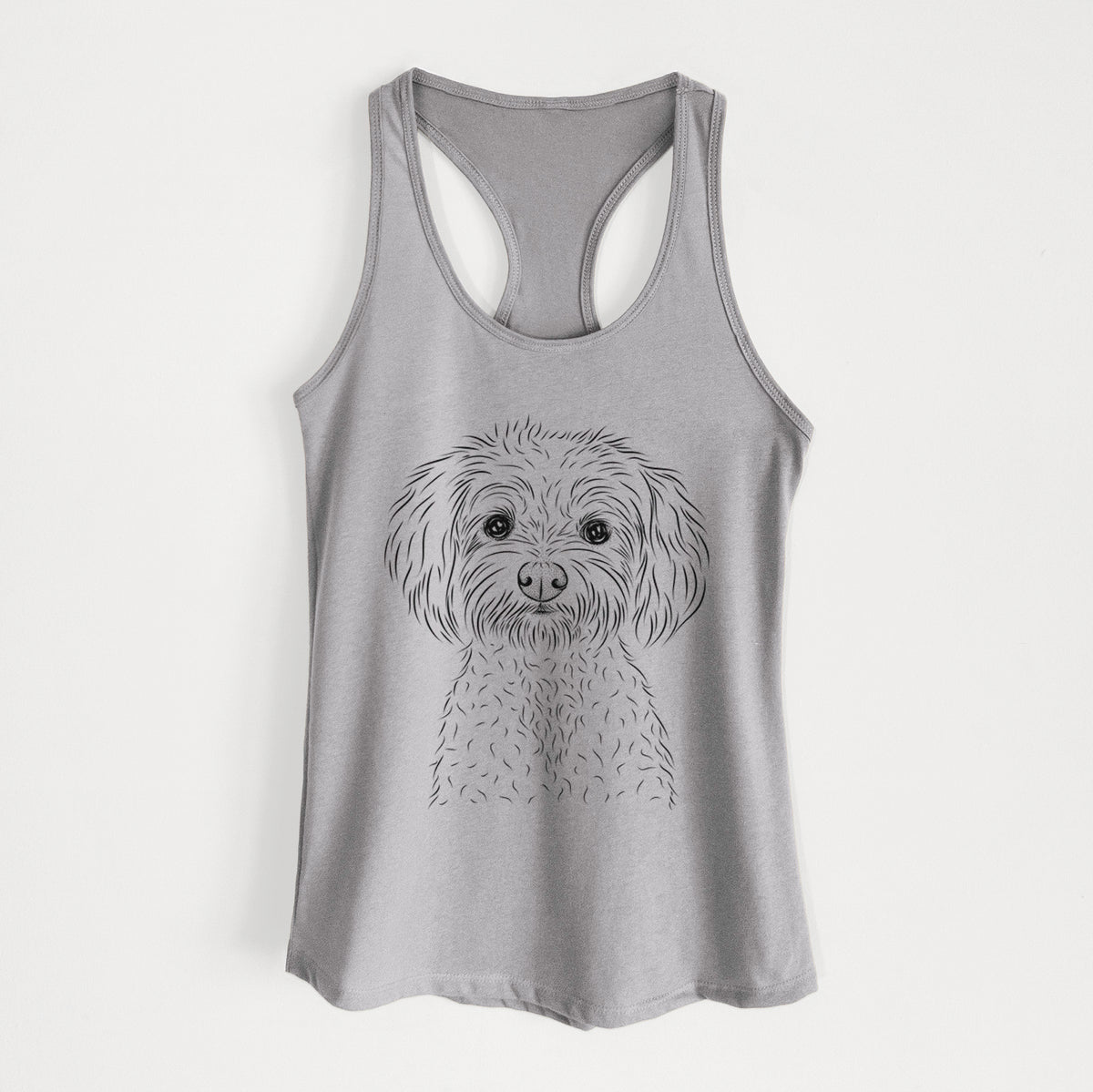 Francesca the Maltipoo - Women&#39;s Racerback Tanktop