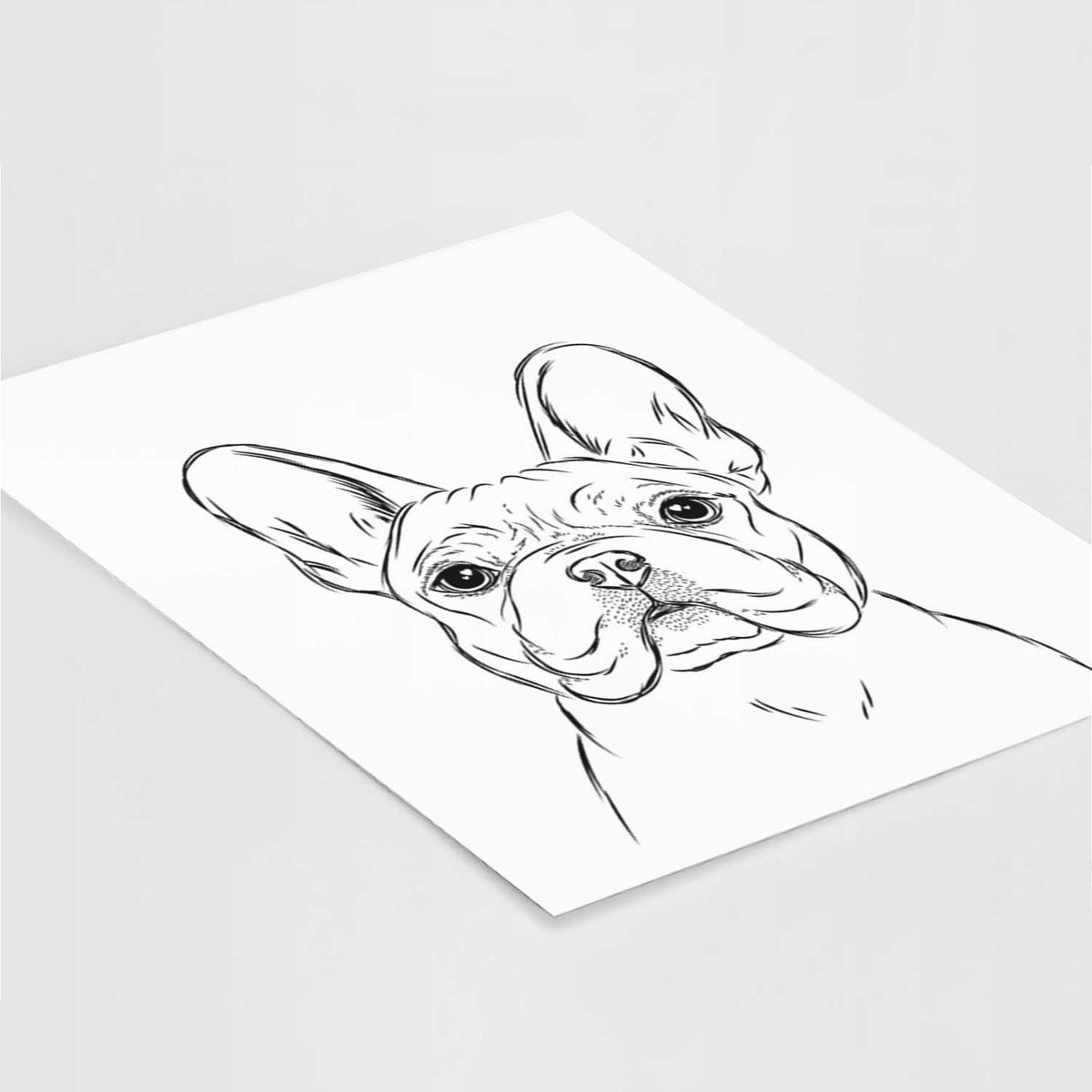 Franco the French Bulldog Art Print