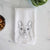 Franco the French Bulldog Decorative Hand Towel