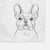 Franco the French Bulldog Decorative Hand Towel