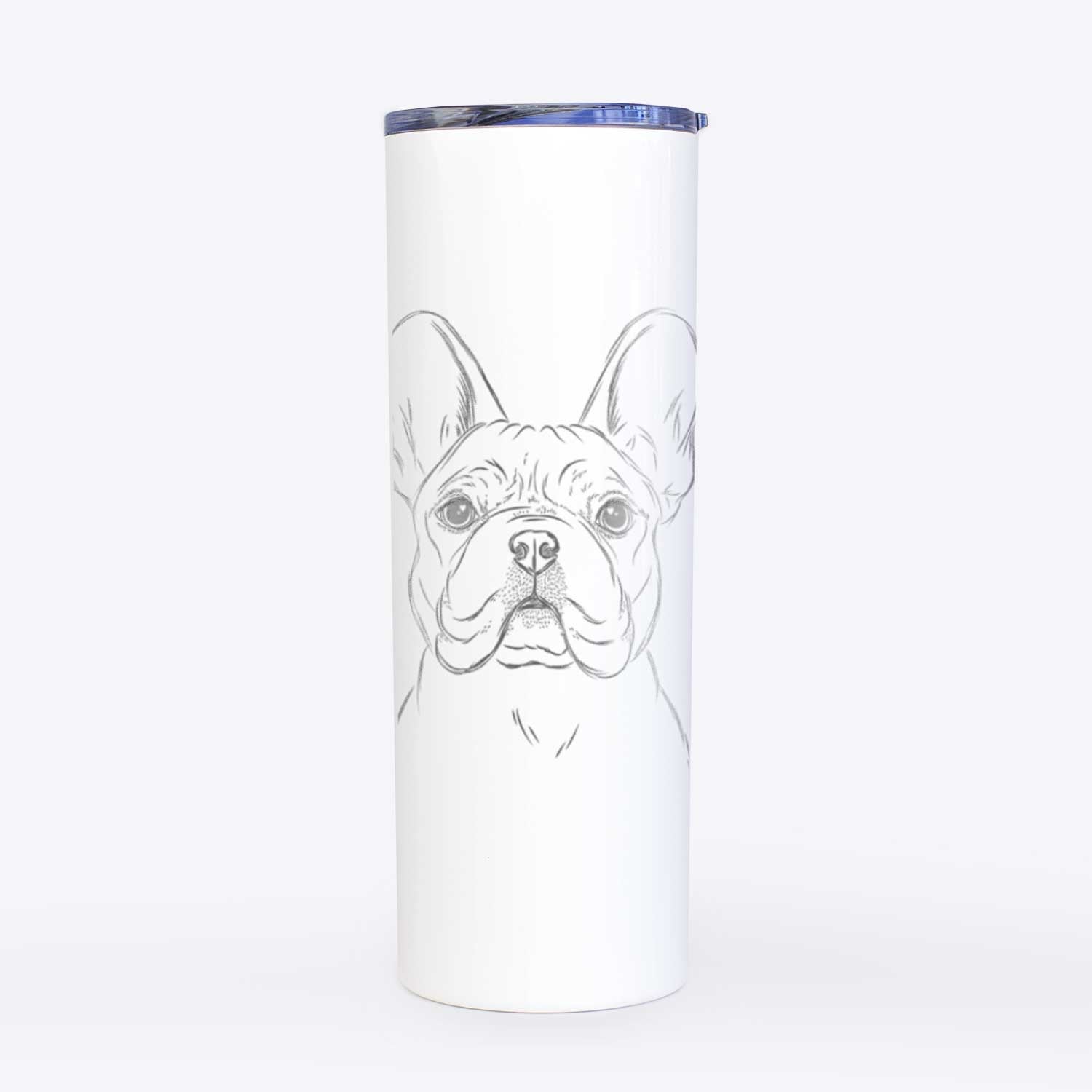 Franco the French Bulldog - 20oz Skinny Tumbler