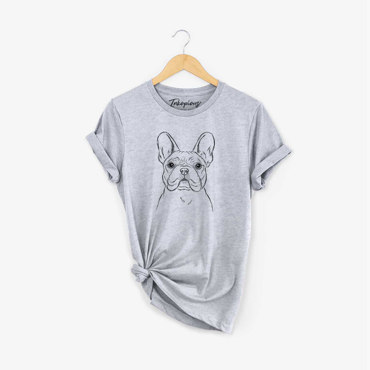 Bare Franco the French Bulldog - Unisex Crewneck