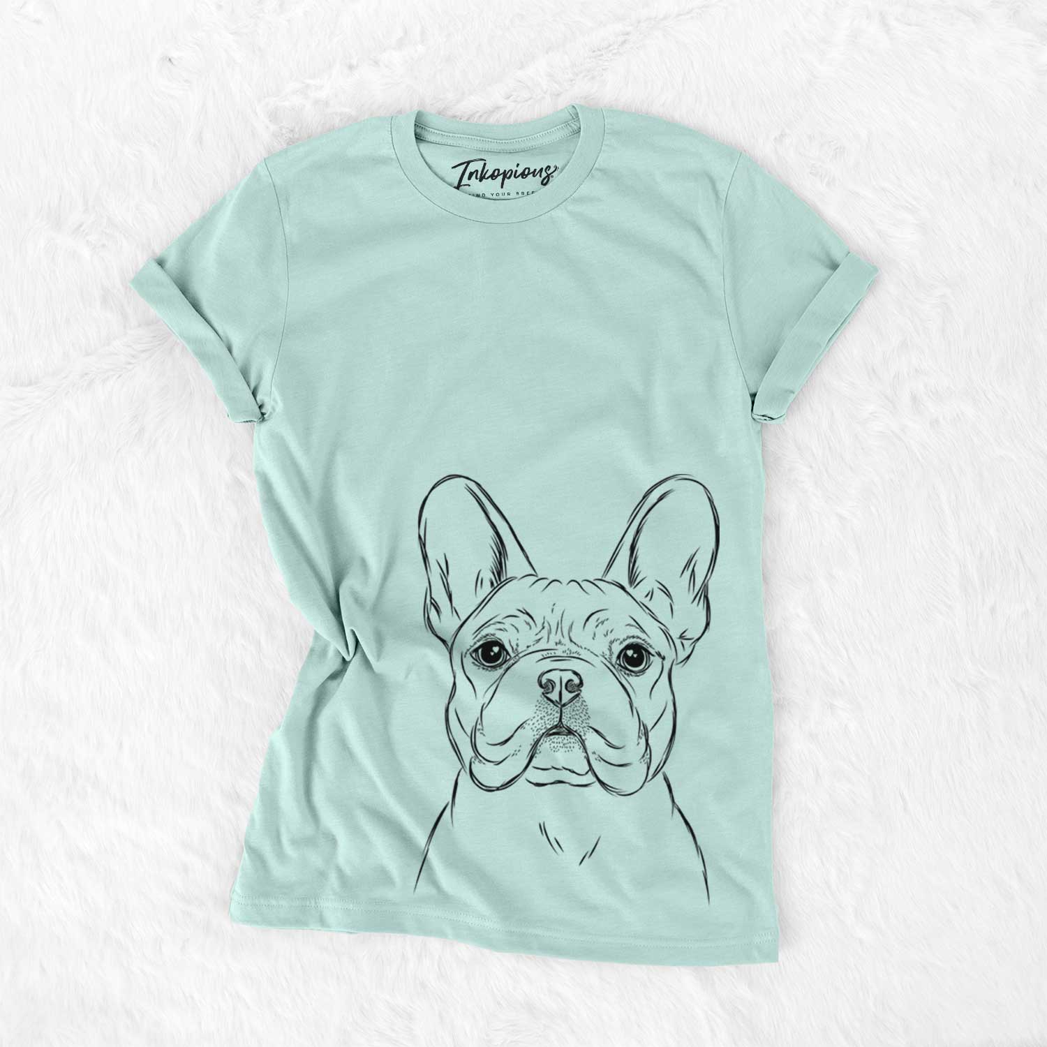 Franco the French Bulldog - Bella Canvas Unisex Crewneck