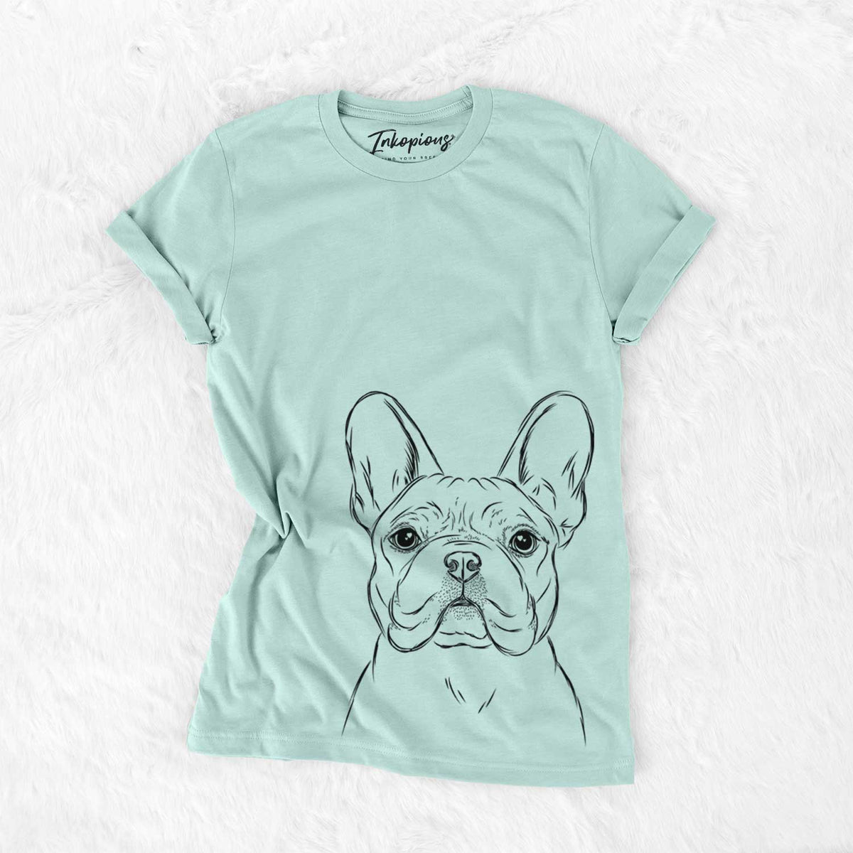 Bare Franco the French Bulldog - Unisex Crewneck