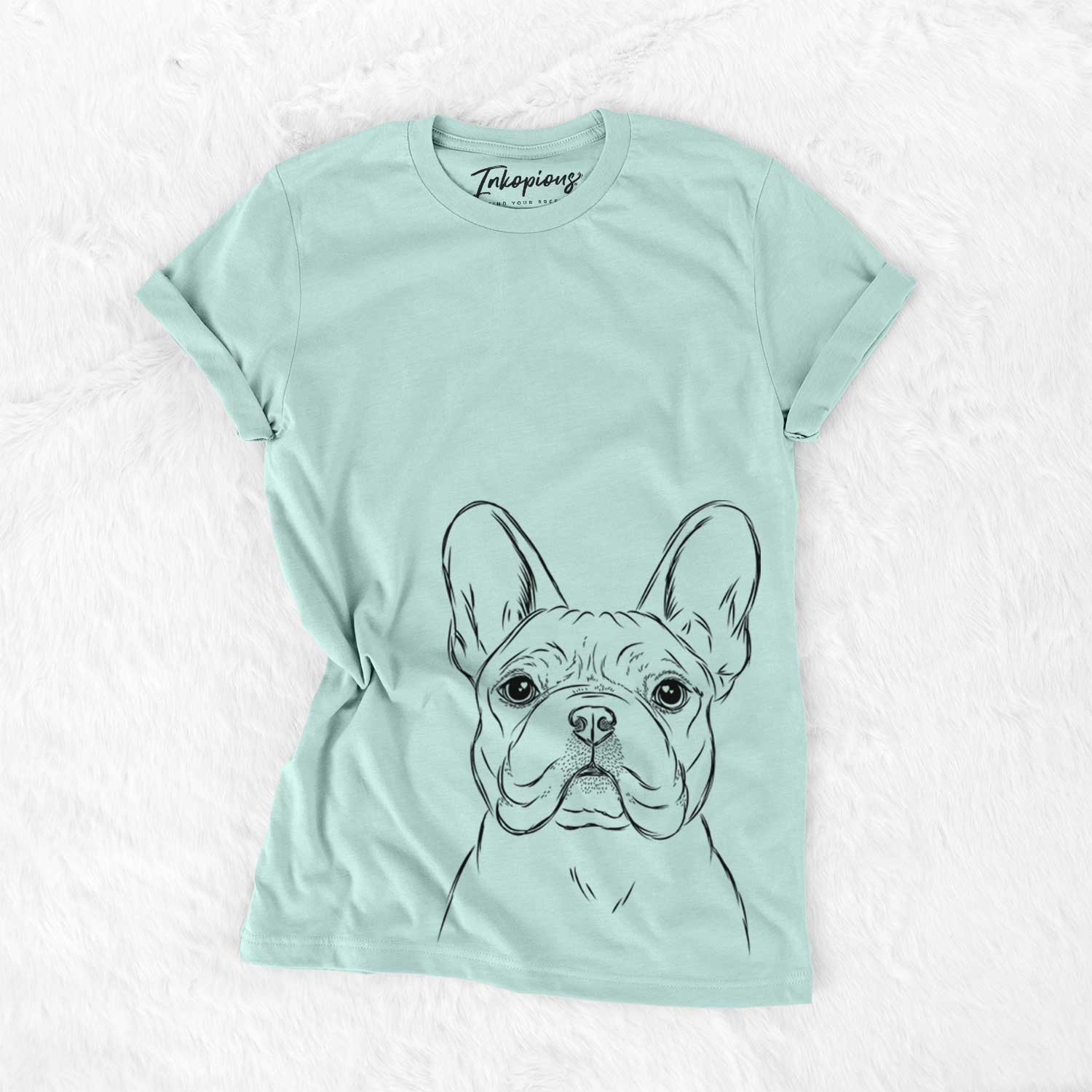 Bare Franco the French Bulldog - Unisex Crewneck