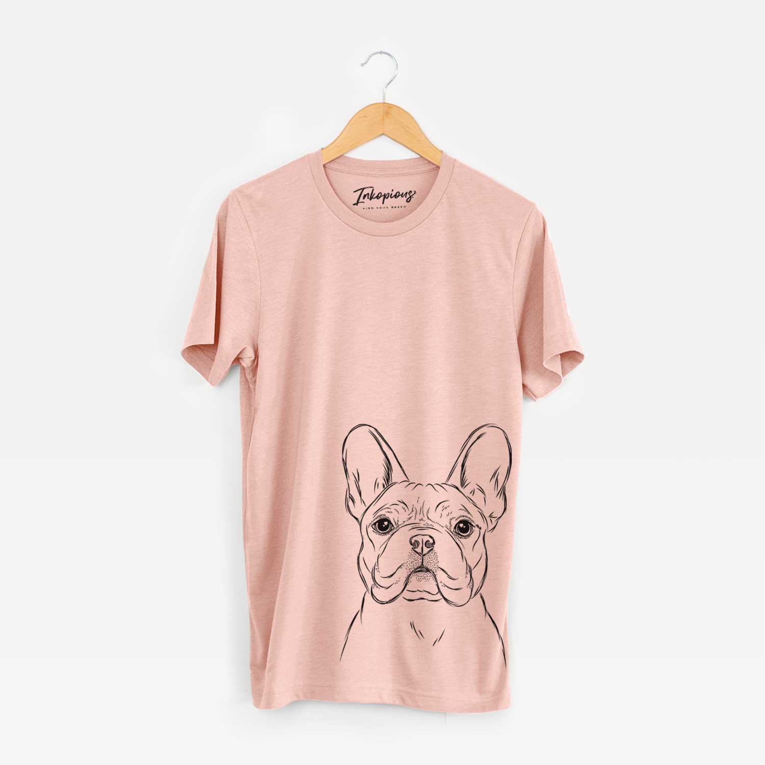 Franco the French Bulldog - Bella Canvas Unisex Crewneck