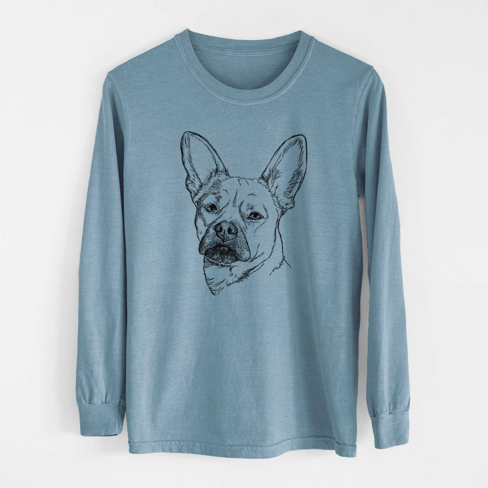 Bare Frankie the Mixed Breed - Heavyweight 100% Cotton Long Sleeve