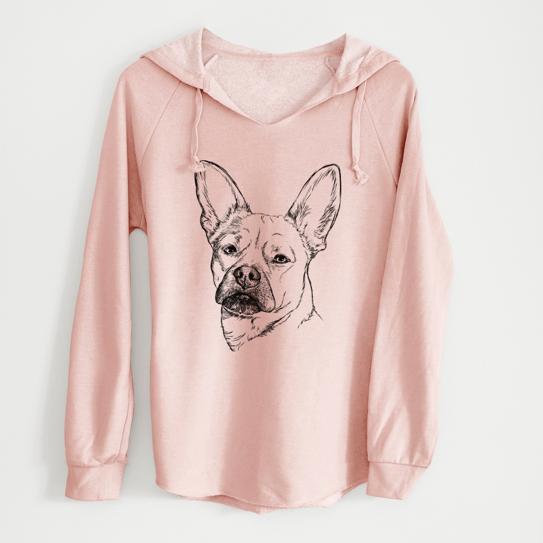 Bare Frankie the Mixed Breed - Cali Wave Hooded Sweatshirt