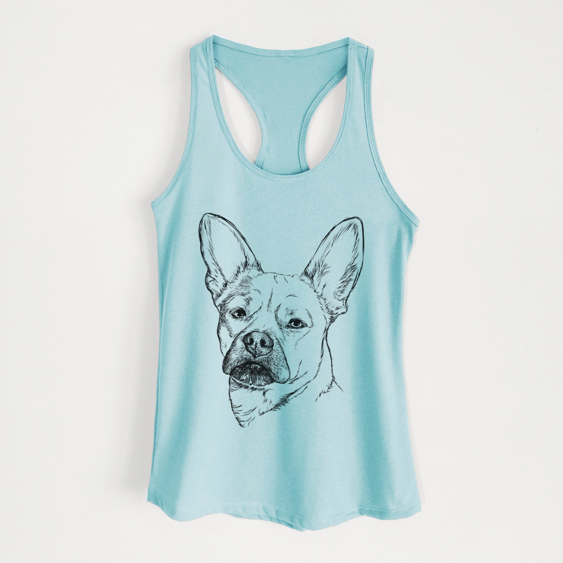 Frankie the Mixed Breed - Women's Racerback Tanktop