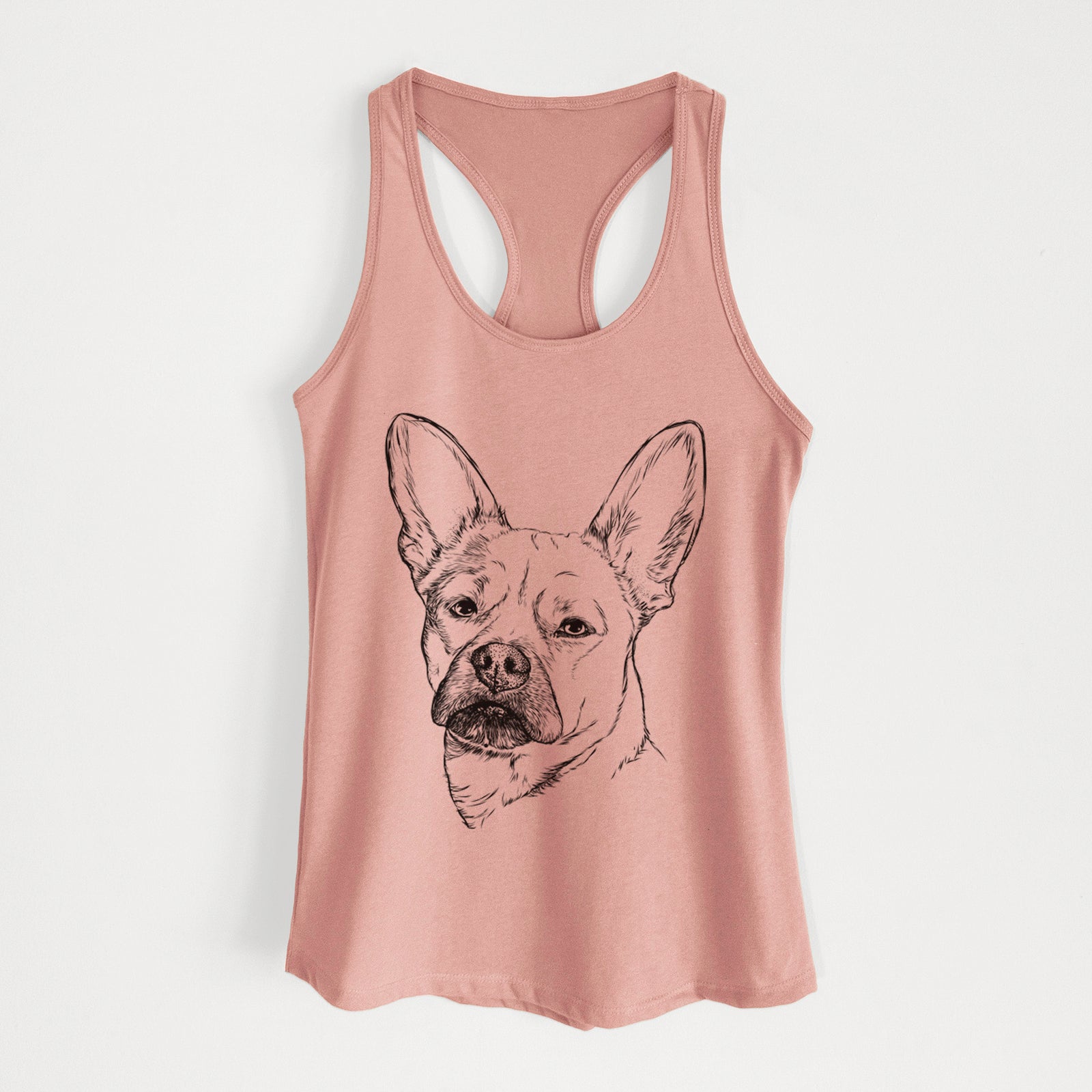 Frankie the Mixed Breed - Women's Racerback Tanktop