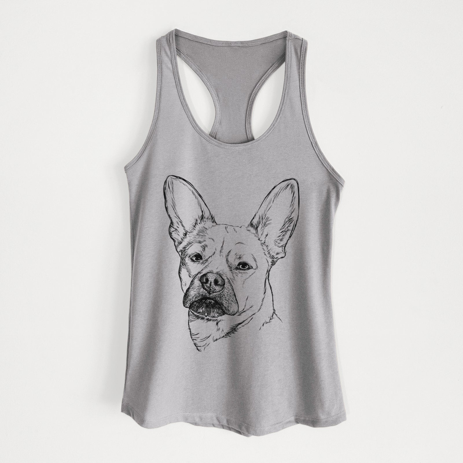 Frankie the Mixed Breed - Women's Racerback Tanktop