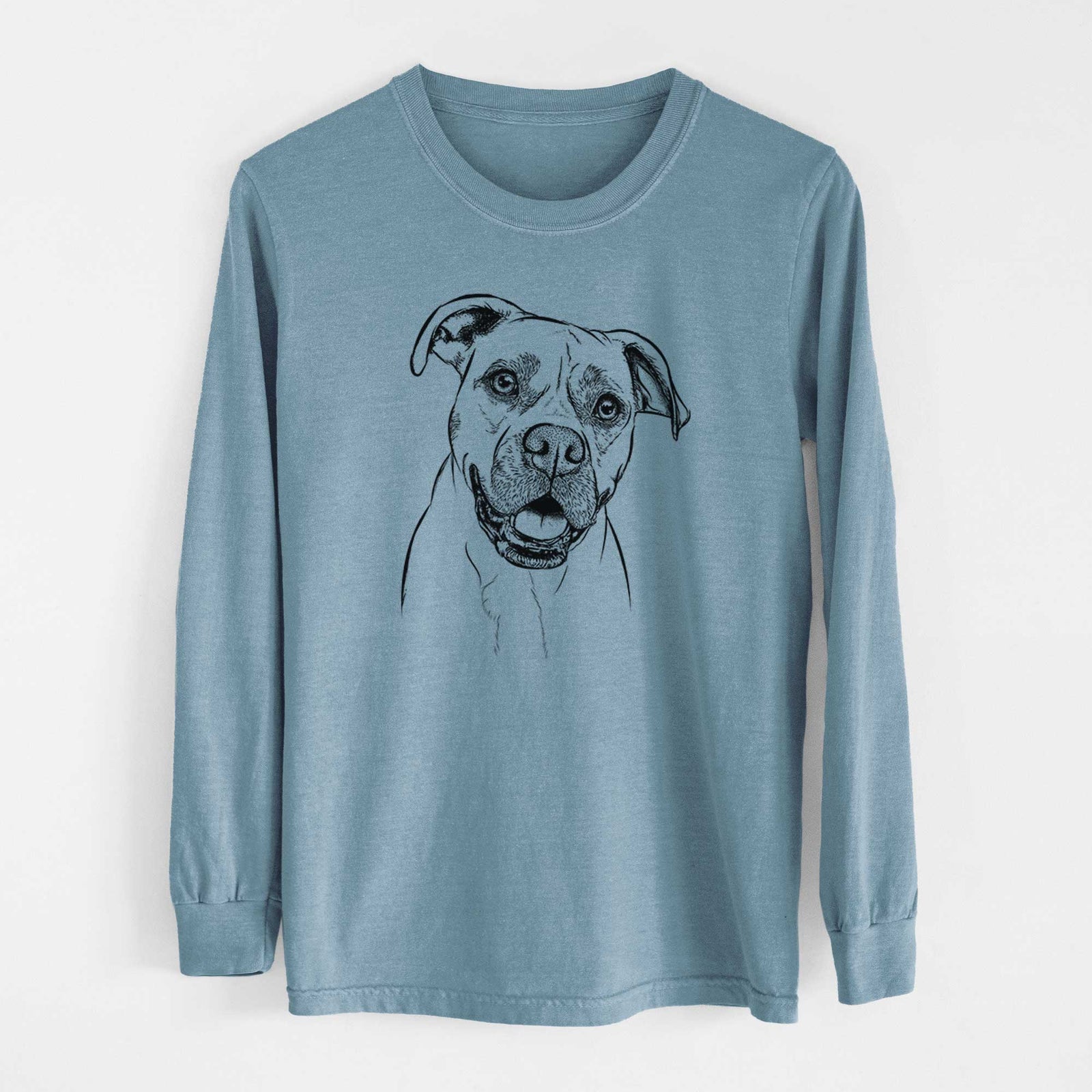 Bare Frankie Tankie the Boxer Mix - Heavyweight 100% Cotton Long Sleeve