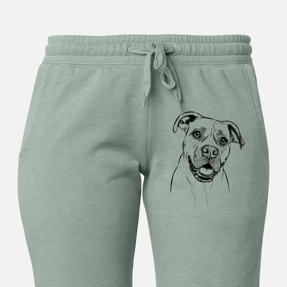 Frankie Tankie the Boxer Mix - Women&#39;s Cali Wave Joggers