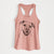 Frankie Tankie the Boxer Mix - Women's Racerback Tanktop