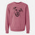 Bare Frankie Tankie the Boxer Mix - Unisex Pigment Dyed Crew Sweatshirt