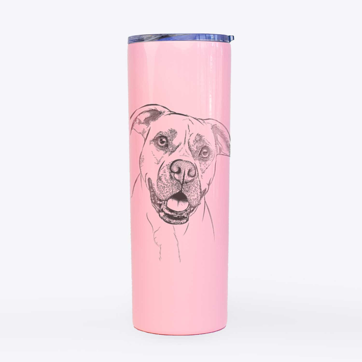 Frankie Tankie the Boxer Mix - 20oz Skinny Tumbler