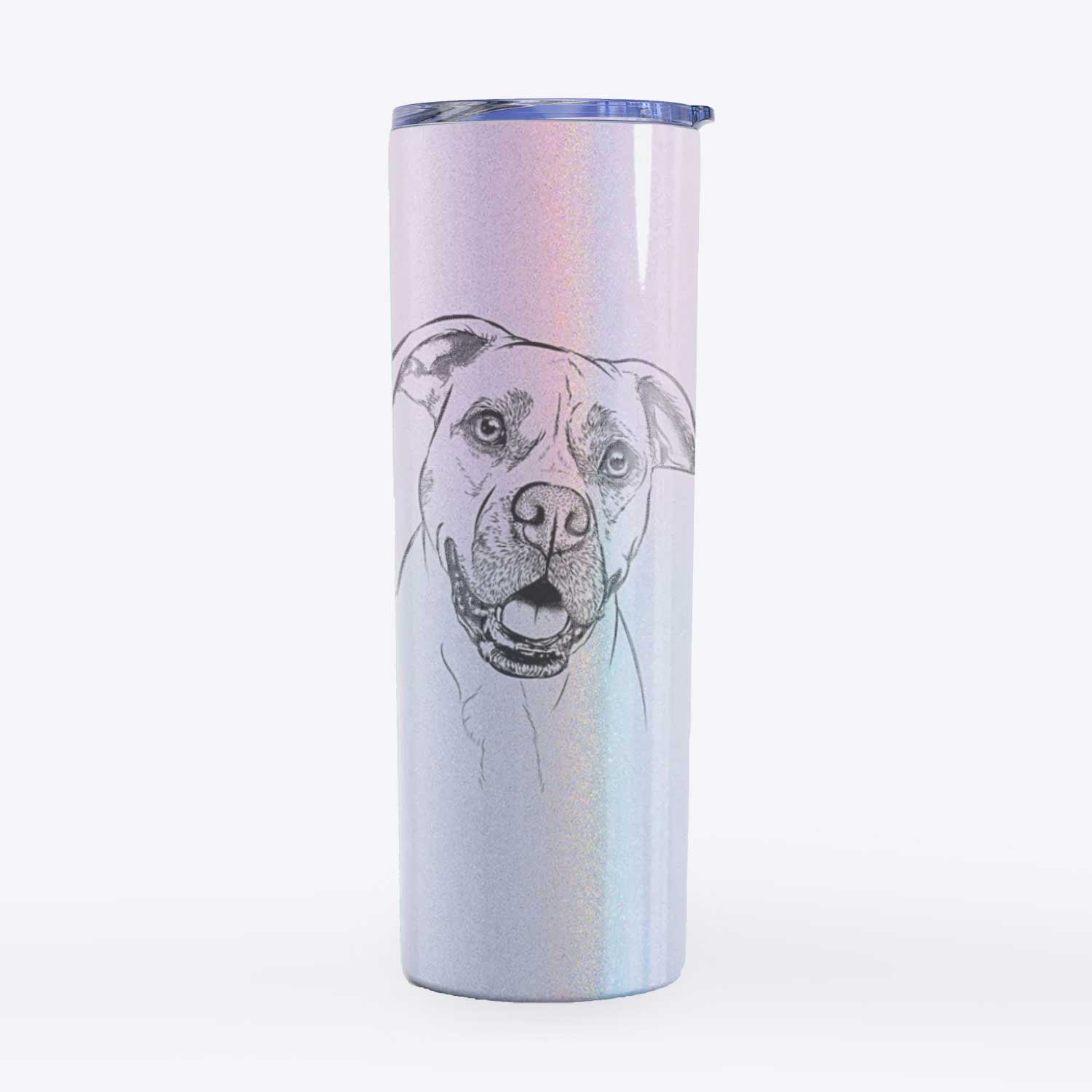 Frankie Tankie the Boxer Mix - 20oz Skinny Tumbler