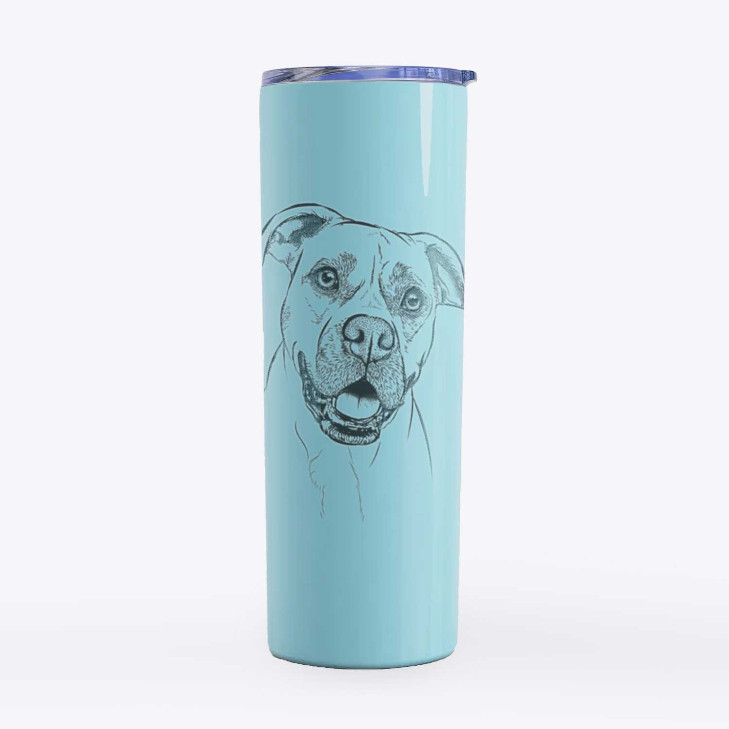 Frankie Tankie the Boxer Mix - 20oz Skinny Tumbler