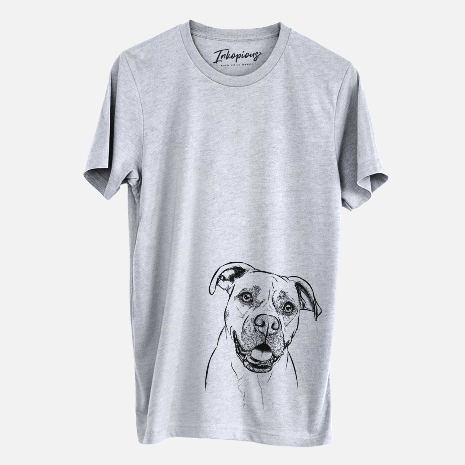 Bare Frankie Tankie the Boxer Mix - Unisex Crewneck